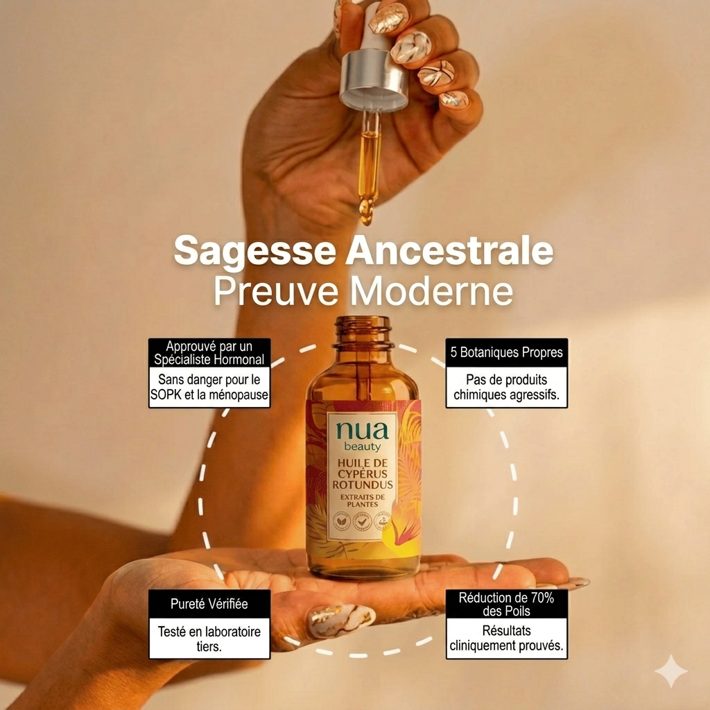 Sérum Nue Beauty Cyperus Rotundus